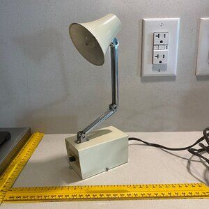 Vintage Industrial Small Telescoping Lamp Lampette Midcentury Modern